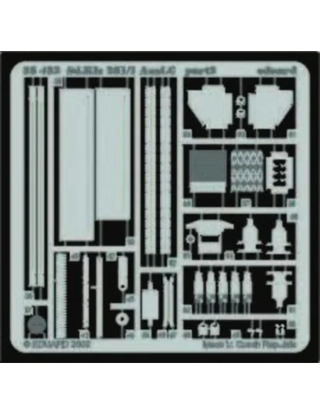 Hanomag SdKfz.251/1 Fotoätzsatz, 1/35 - Eduard Accessories 35432