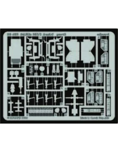 Hanomag SdKfz.251/1 Fotoätzsatz, 1/35 - Eduard Accessories 35432