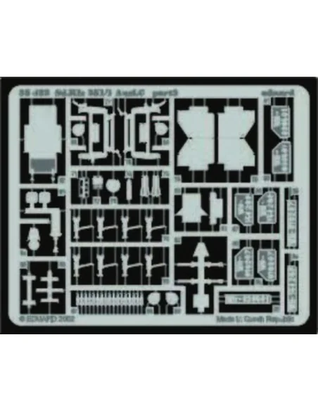 Hanomag SdKfz.251/1 Fotoätzsatz, 1/35 - Eduard Accessories 35432