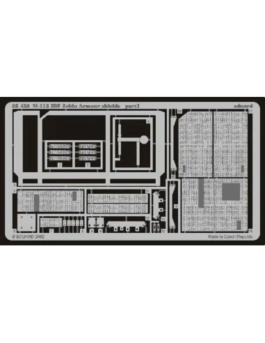 M-113 IDF Zelda Schürzen Fotoätzsatz, 1/35 - Eduard Accessories 35438