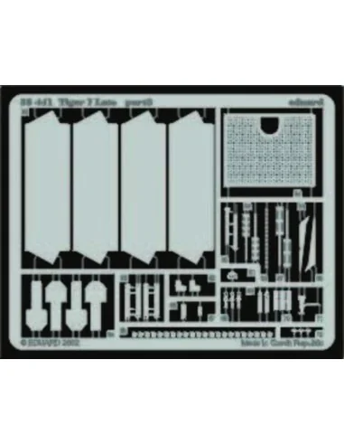 [NO_DESC] SD.Kfz 181 Tiger I, 1/35 - Eduard Accessories 35441