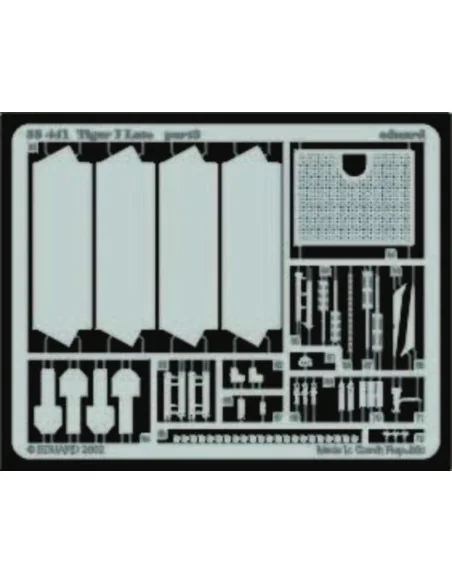 [NO_DESC] SD.Kfz 181 Tiger I, 1/35 - Eduard Accessories 35441