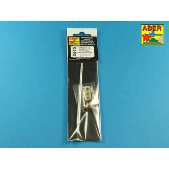 Barrel 8, 8cm Kw.K 43 for Tiger B Porsche turret-late, 1/35 - Aber ...