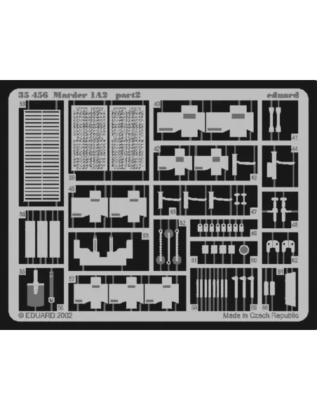 [NO_DESC] Marder 1 A2-Milan Fotoätzsatz, 1/35 - Eduard Accessories ...