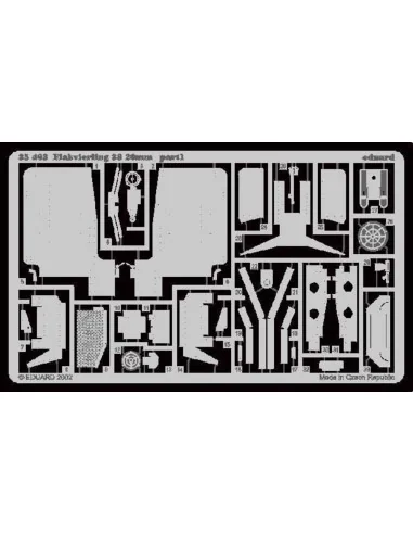 [NO_DESC] Flakvierling 38 20mm für Tamiya Bausatz, 1/35 - Eduard Ac...