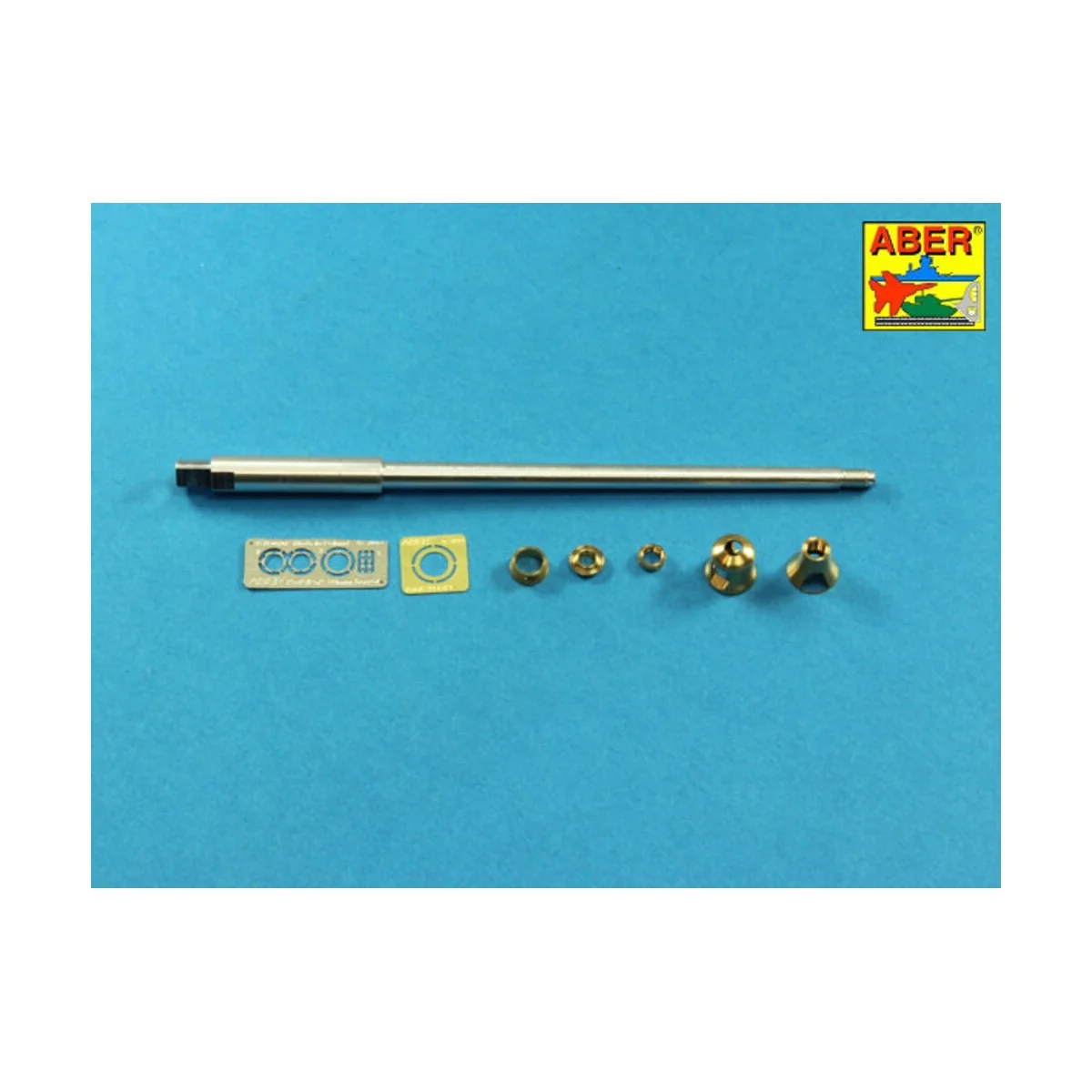 Barrel 8,8cm Kw.K 43 for Tiger B Porsche turret-late - Aber Models ...