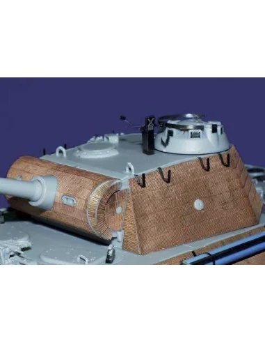 Zimmerit Panther Ausf.A Early für Dragon Bausatz, 1/35 - Eduard Acc...