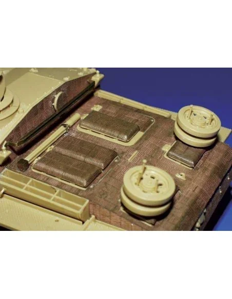 Stug.III Ausf. G Zimmerit Fotoätzsatz, 1/35 - Eduard Accessories 35491