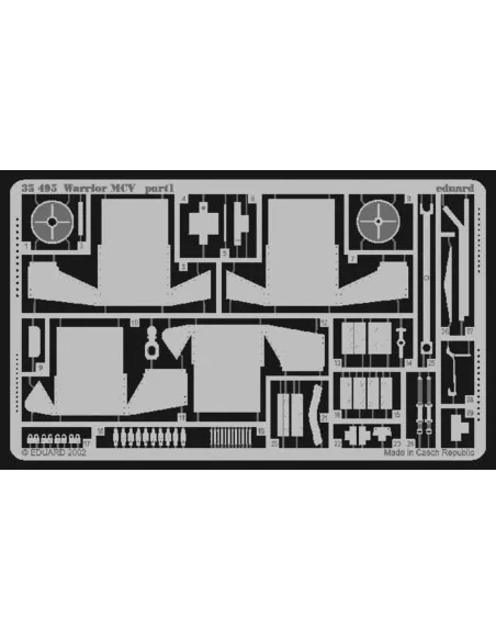 Warrior MCV, 1/35 - Eduard Accessories 35495