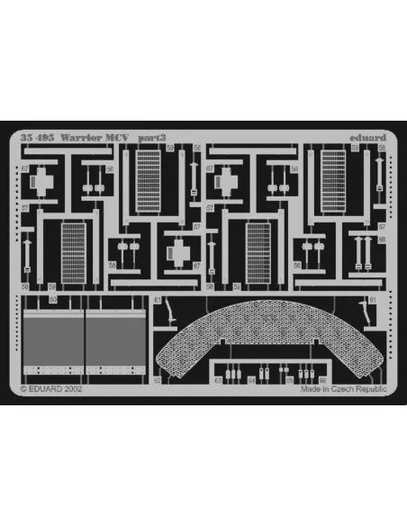Warrior MCV, 1/35 - Eduard Accessories 35495