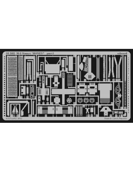 M-3 Sturt Honey, 1/35 - Eduard Accessories 35502