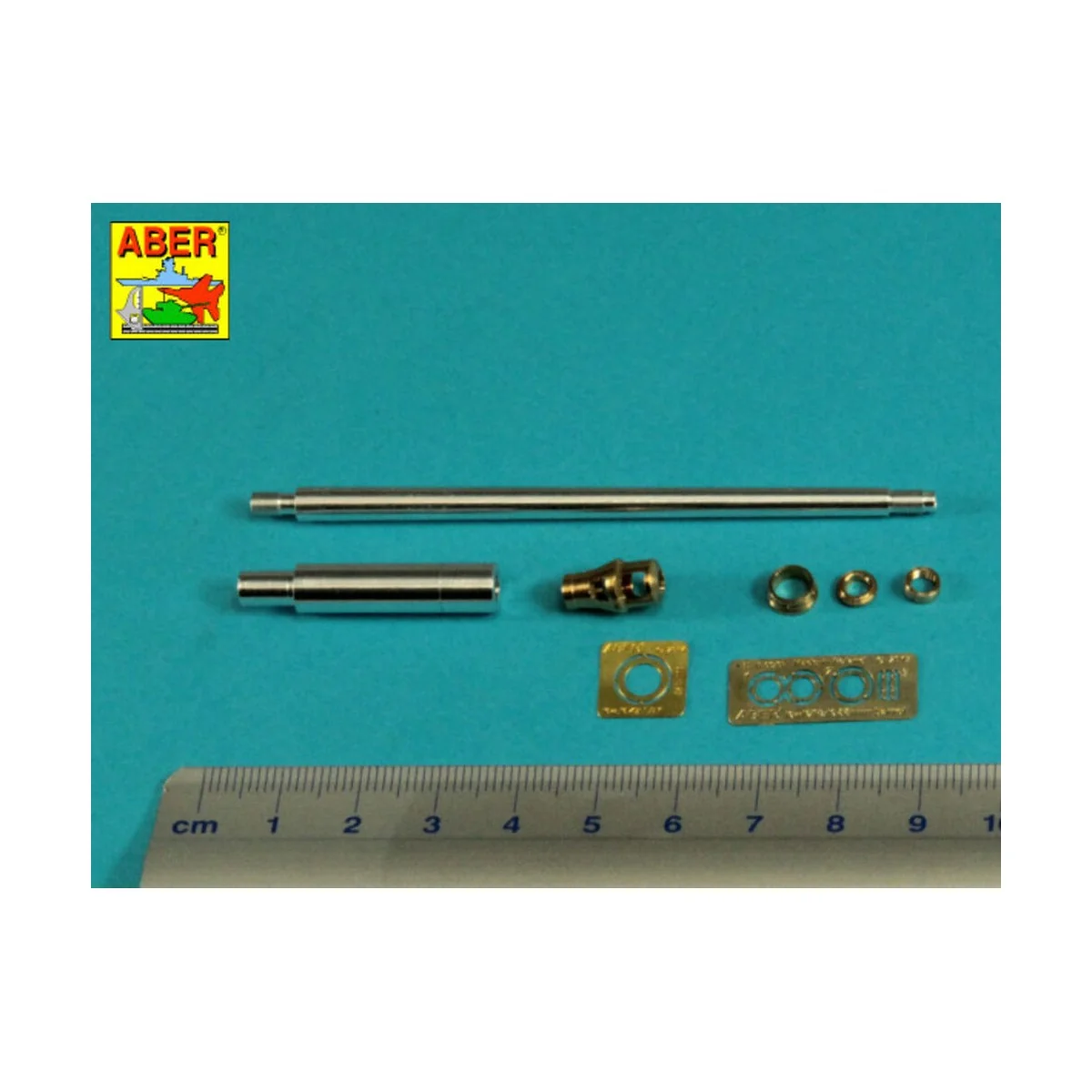 Barrel for Tiger B Henschel-Turm - Aber Models 35 L-216