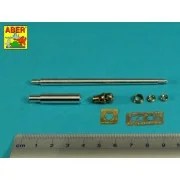 Barrel for Tiger B Henschel-Turm, 1/35 - Aber Models 35 L-216