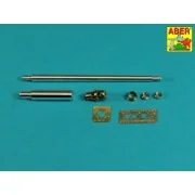 Barrel for Tiger B Henschel-Turm, 1/35 - Aber Models 35 L-216