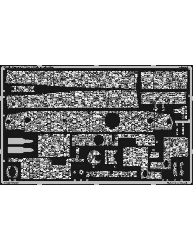 [NO_DESC] SD.Kfz 181 Tiger I Zimmerit, 1/35 - Eduard Accessories 35521