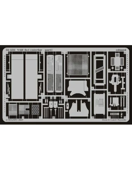 VAB 4x4 exterior, 1/35 - Eduard Accessories 35535