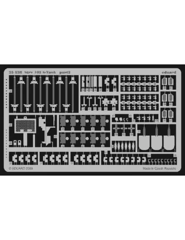 Strv. 103 S-Tank, 1/35 - Eduard Accessories 35538