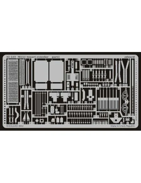 M3A1 Stuart Fotoätzsatz, 1/35 - Eduard Accessories 35543