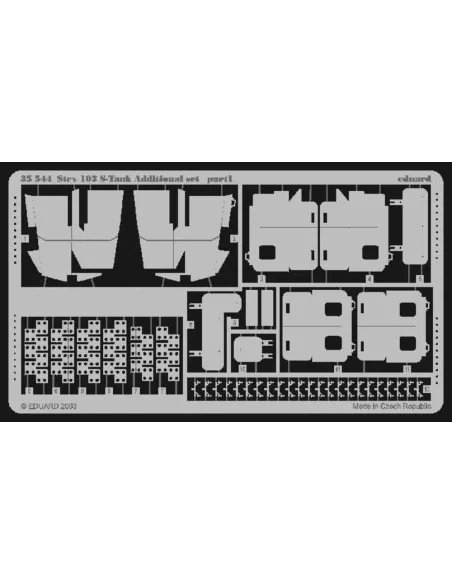 Strv 103 S-Tank Fotoätzsatz, 1/35 - Eduard Accessories 35544