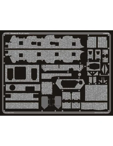 Zimmerit Pz.IV Ausf. J, 1/35 - Eduard Accessories 35547