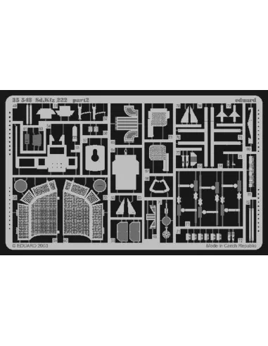 Sd.Kfz 222 für Tamiya Bausätze 35270/35051, 1/35 - Eduard Accessori...