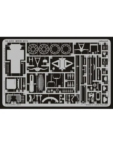 BMW R75 / Zünddapp KS750 Fotoätzsatz, 1/35 - Eduard Accessories 35572