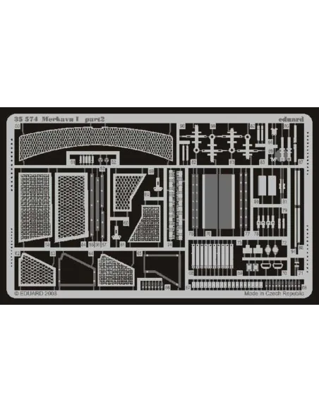 Merkava I Fotoätzsatz, 1/35 - Eduard Accessories 35574