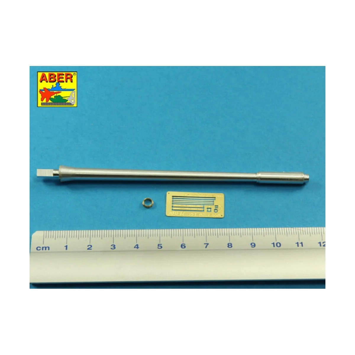 Russian D-10T 100mm tank barrel for T-55, 1/35 - Aber Models 35 L-218
