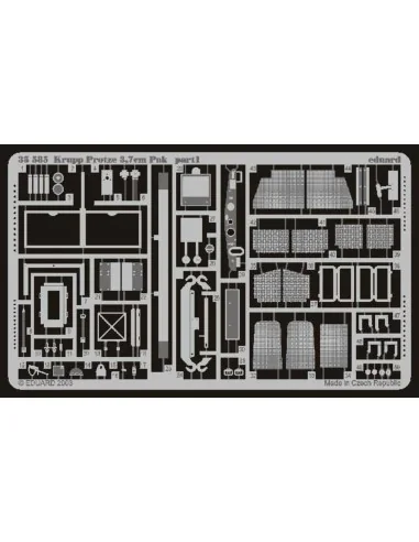 Krupp Protze Kfz. 69 mit 3, 7 cm Pak für Tamiya Bausatz 35259, 1/35...
