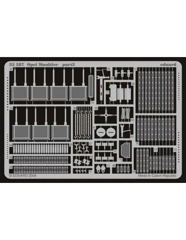 Opel Maultier Fotoätzsatz, 1/35 - Eduard Accessories 35587