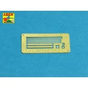 Russian D-10T 100mm tank barrel for T-55, 1/35 - Aber Models 35 L-218