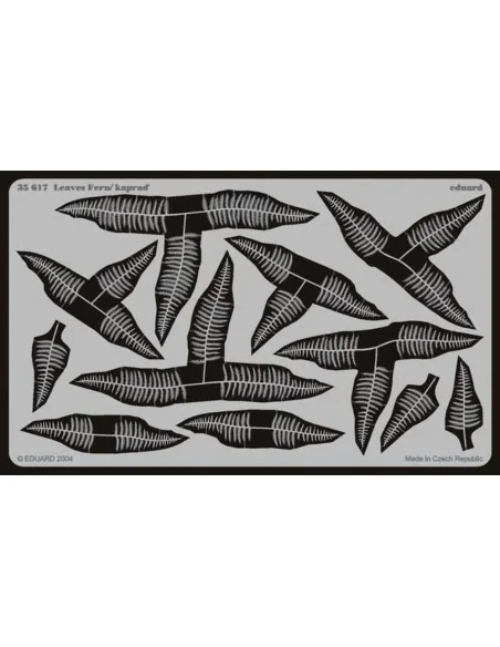Blätter Farn, 1/35 - Eduard Accessories 35617