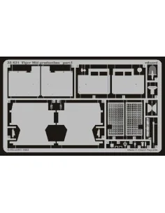 SD.Kfz 181 Tiger I Detailsatz Außen, 1/35 - Eduard Accessories 35624