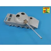 Russian D-10T 100mm tank barrel for T-55 - Aber Models 35 L-218