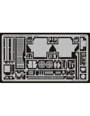 FV 107 CVR(T) Scimitar Fotoätzsatz, 1/35 - Eduard Accessories 35633