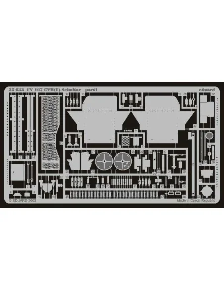 FV 107 CVR(T) Scimitar Fotoätzsatz, 1/35 - Eduard Accessories 35633