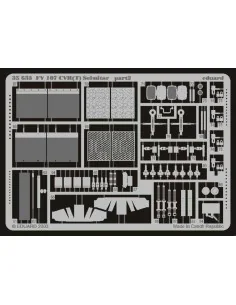 FV 107 CVR(T) Scimitar Fotoätzsatz, 1/35 - Eduard Accessories 35633 2