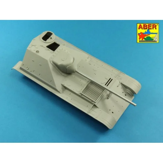 100 mm D-10S barrel for SU-101, 1/35 - Aber Models 35 L-219