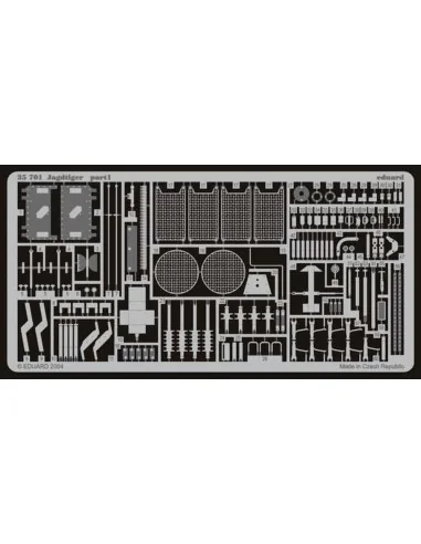 Jagdtiger Fotoätzsatz, 1/35 - Eduard Accessories 35701