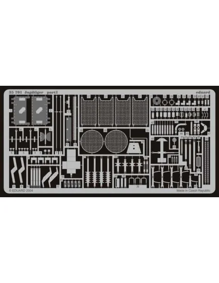 [NO_DESC] Jagdtiger Fotoätzsatz, 1/35 - Eduard Accessories 35701