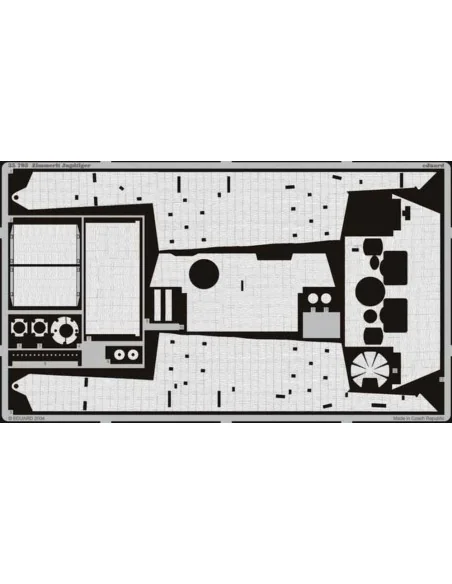 Zimmerit Jagdtiger, 1/35 - Eduard Accessories 35703