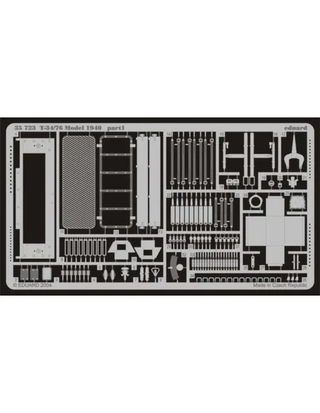 T-34/76 Model 1940 für Dragon Bausatz, 1/35 - Eduard Accessories 35723