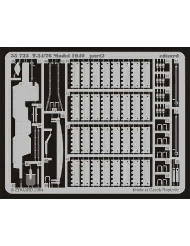 T-34/76 Model 1940 für Dragon Bausatz, 1/35 - Eduard Accessories 35723