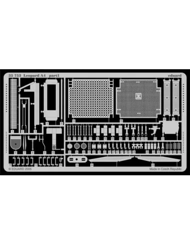 Leopard A4, 1/35 - Eduard Accessories 35753