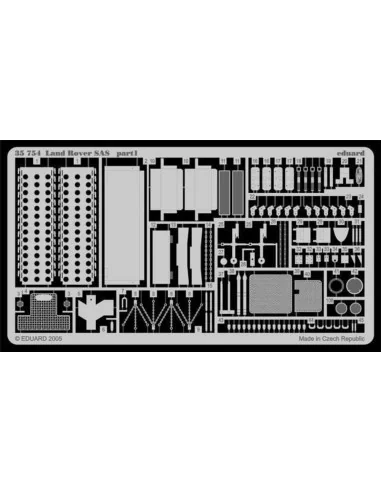 Land Rover SAS für Tamiya 35076 Bausatz, 1/35 - Eduard Accessories ...