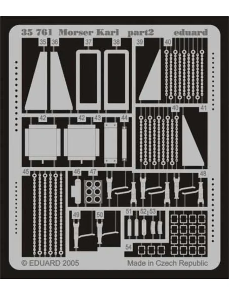 [NO_DESC] Mörser Karl, 1/35 - Eduard Accessories 35761