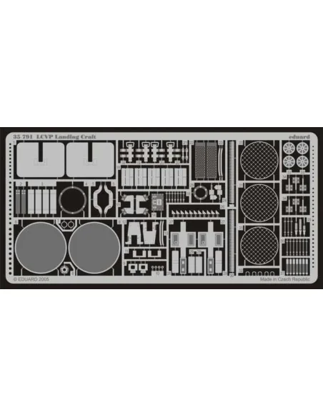 LCVP Landing Craft für Italeri Bausatz, 1/35 - Eduard Accessories 3...