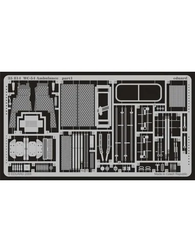 WC-54 Ambulance für Italeri Bausatz, 1/35 - Eduard Accessories 35814