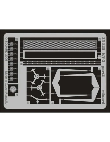 KV-2 für Trumpeter Bausatz, 1/35 - Eduard Accessories 35825
