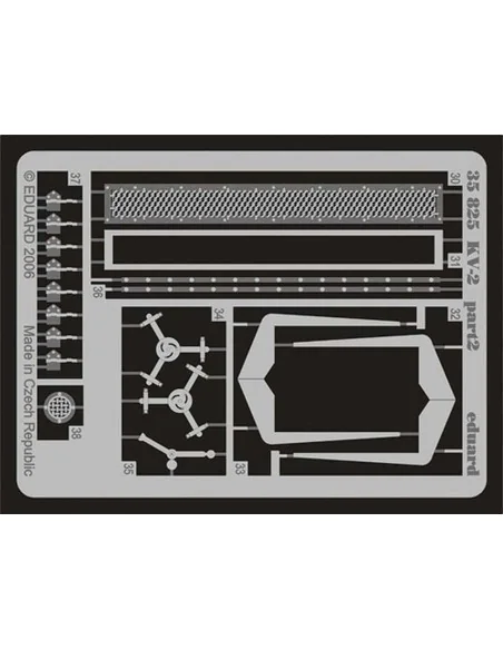 KV-2 für Trumpeter Bausatz, 1/35 - Eduard Accessories 35825